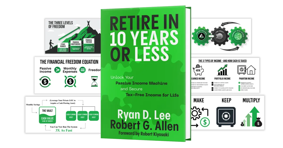 Retire In 10 Years Or Less with its bonus infographics